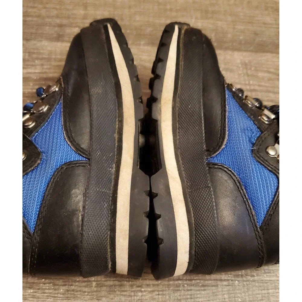 Timberland Euro Hiking Boots Toddler Size 7 Black Blue‎